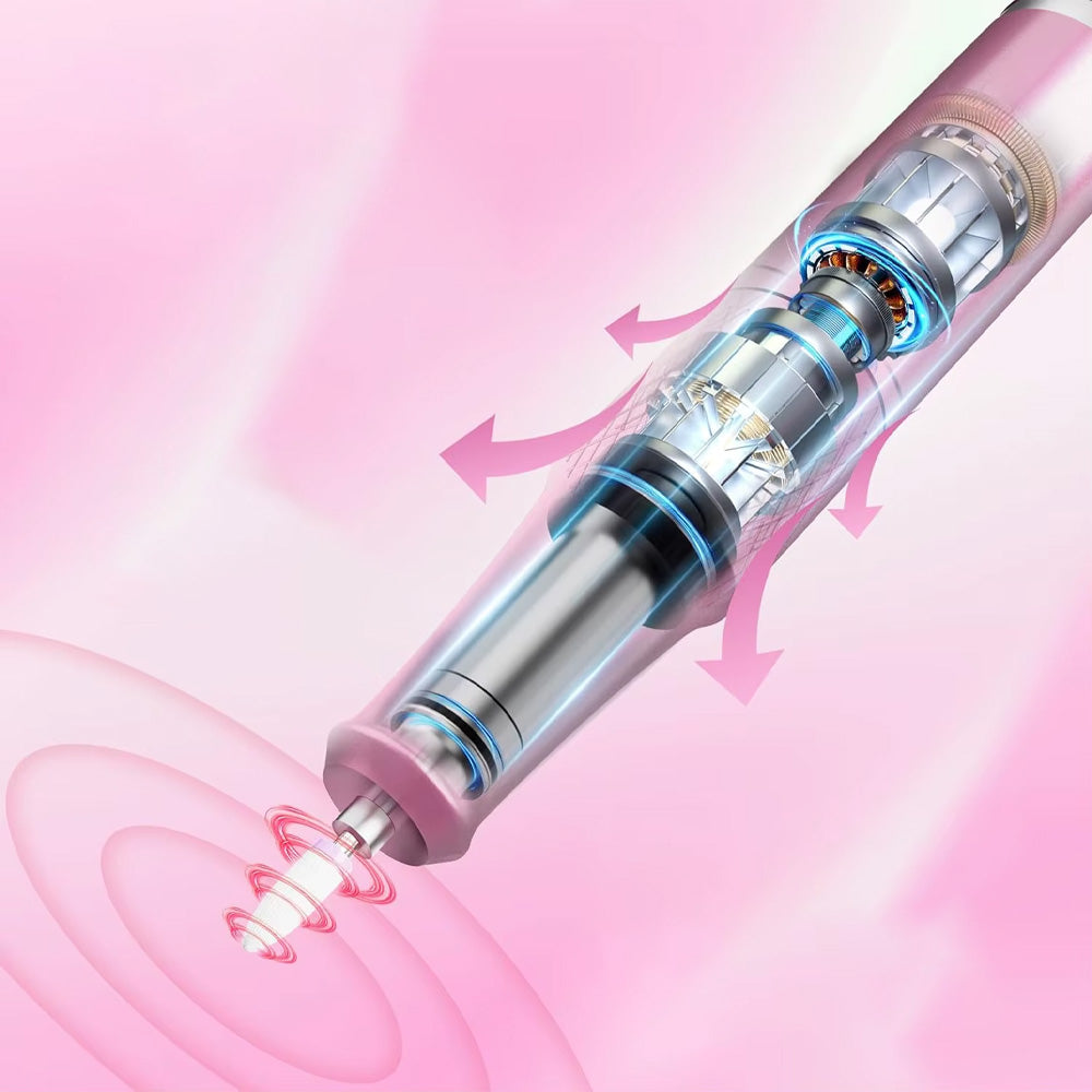 Ponceuse ongle professionnelle 40000 RPM avec écran LCD-Nailona