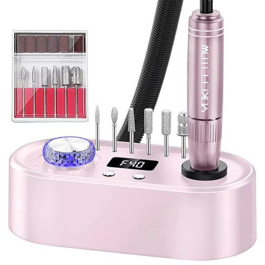 Ponceuse ongle professionnelle 40000 RPM manucure et pédicure-Nailona
