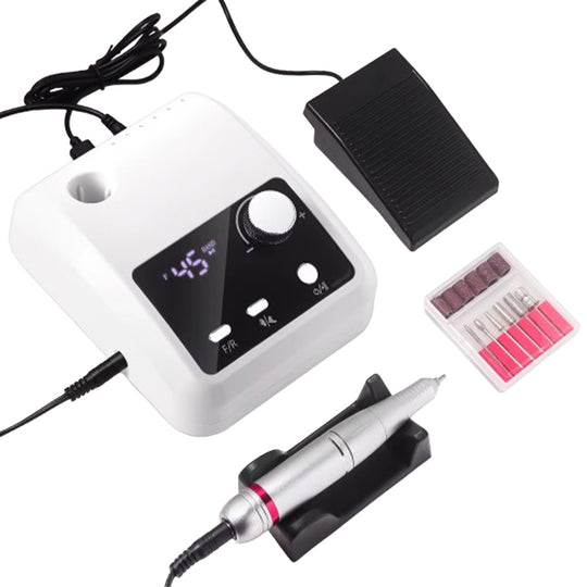 Ponceuse ongle professionnelle filaire 45000 RPM puissante-Nailona