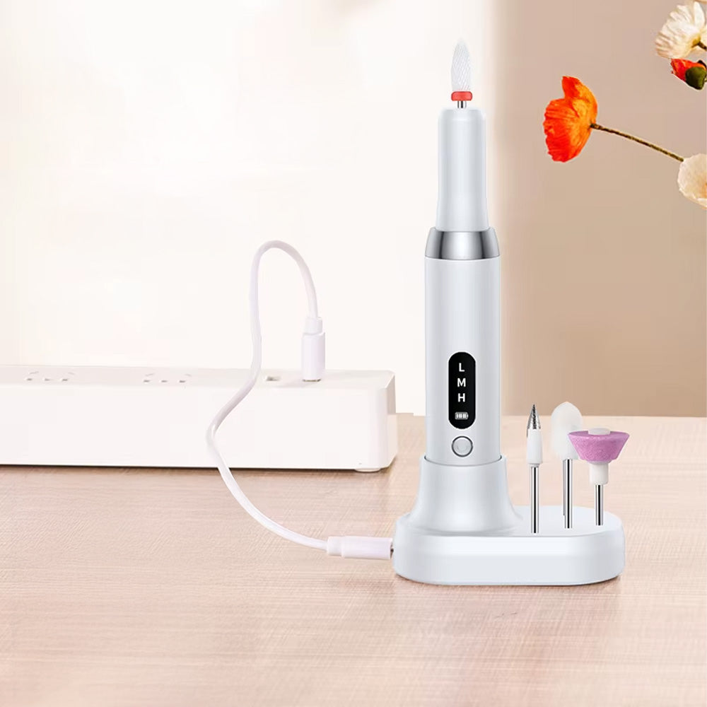 Ponceuse ongle sans fil 14500 RPM stylo pour polissage et soin-Nailona