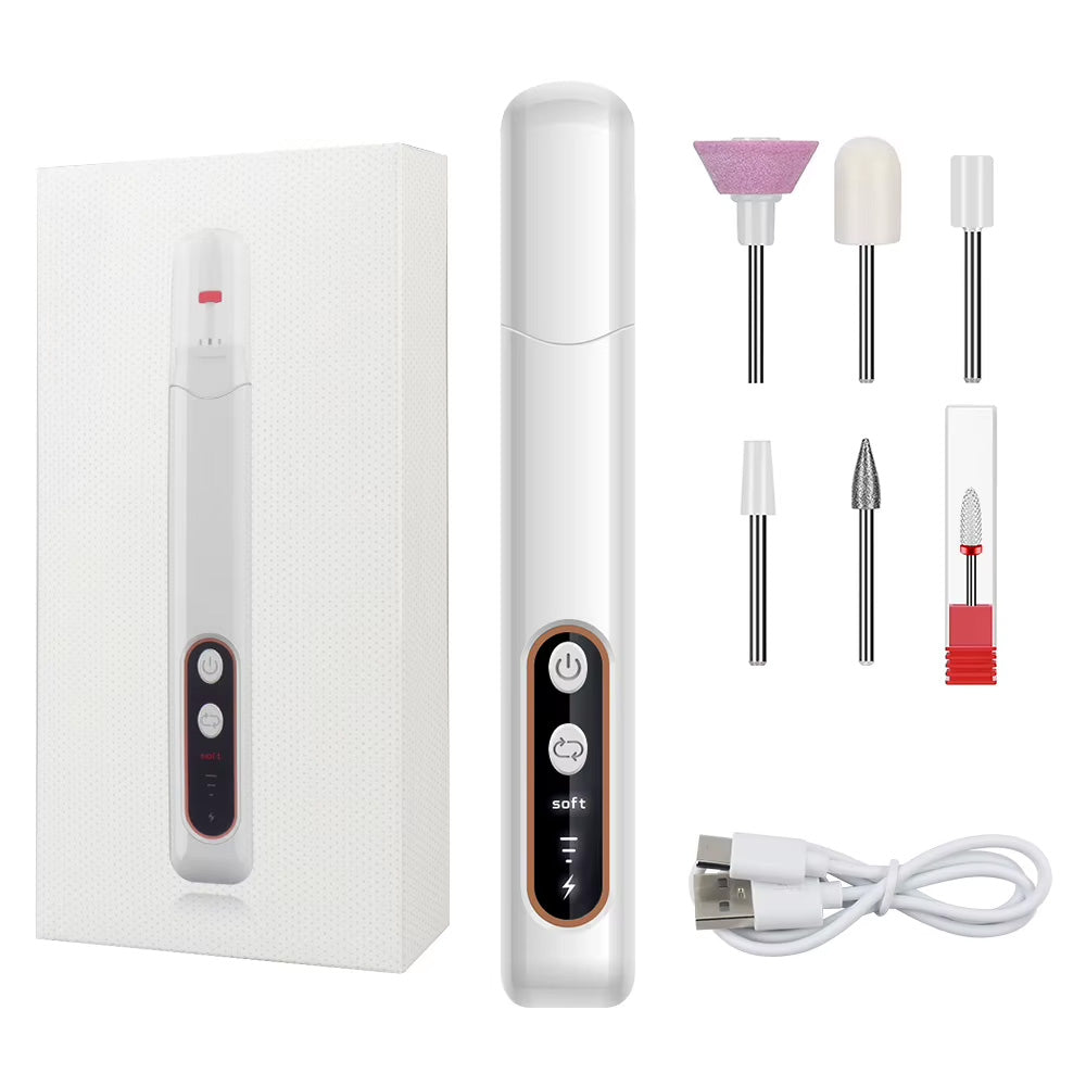 Ponceuse ongle sans fil 15000 RPM pour kit de manucure-Nailona