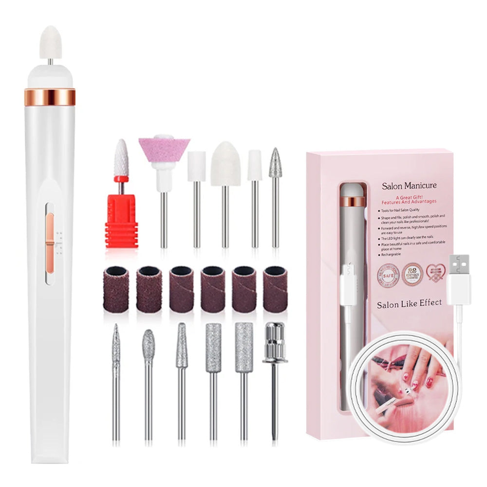 Ponceuse ongle sans fil 20000 RPM portable et polyvalente-Nailona