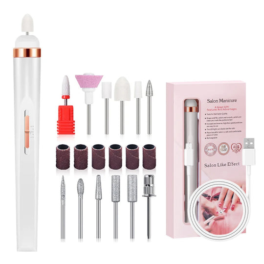 Ponceuse ongle sans fil 20000 RPM portable et polyvalente-Nailona