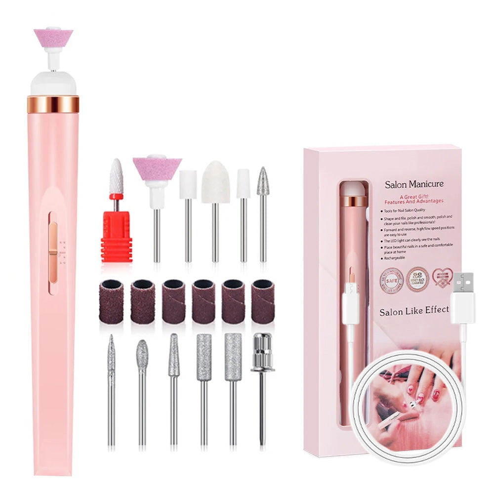 Ponceuse ongle sans fil 20000 RPM portable et polyvalente-Nailona
