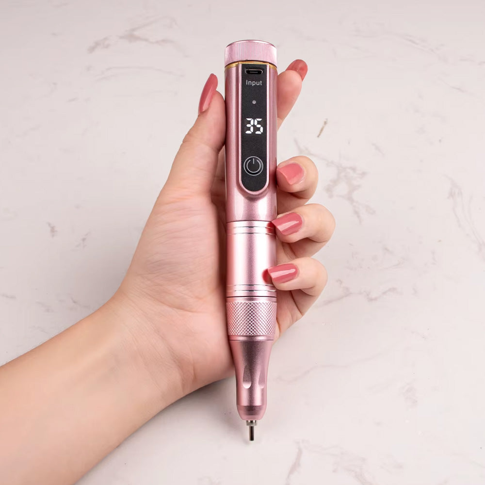 Ponceuse ongle sans fil 35000 RPM rechargeable et portable-Nailona