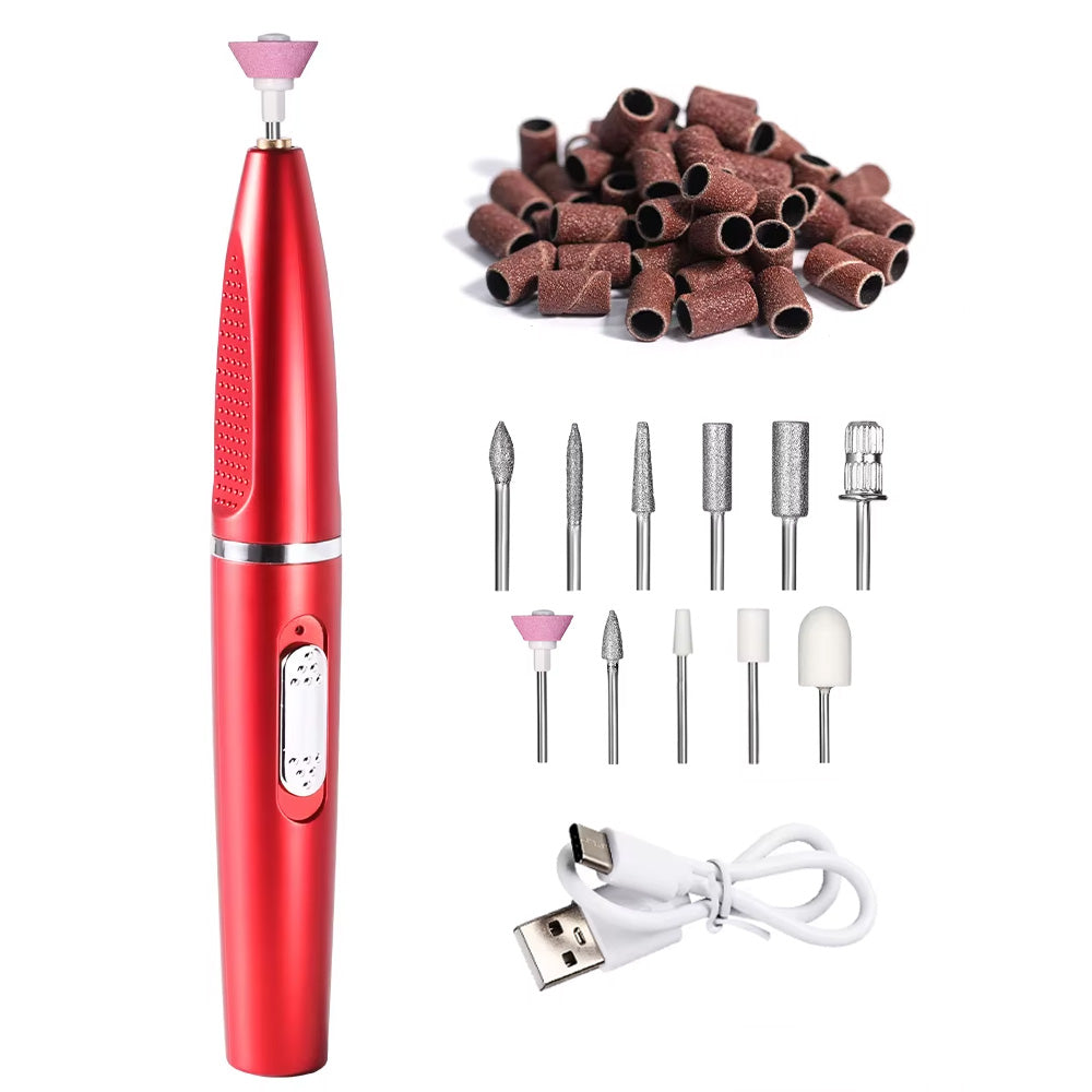 Ponceuse ongle sans fil électrique kit complet portable-Nailona