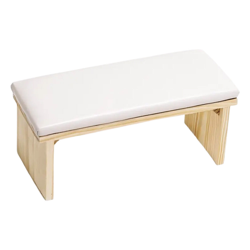 Repose main manucure bois avec coussin intégré-Nailona