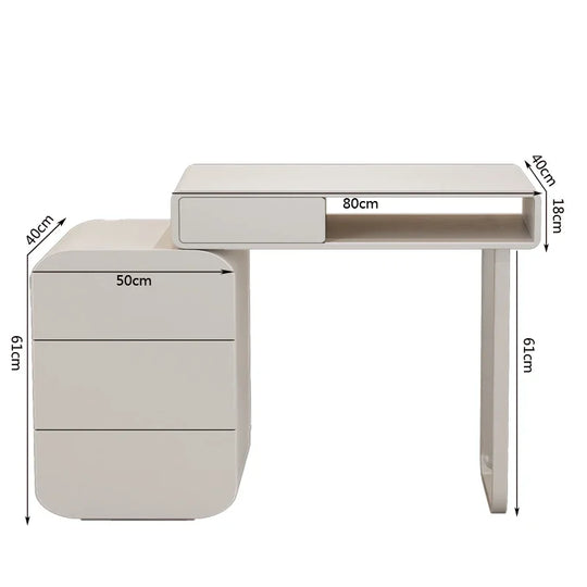 Bureau manucure pro double pour institut de beauté