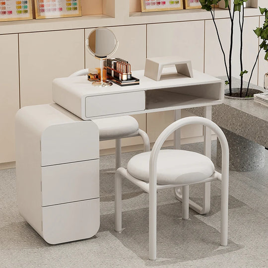 Bureau manucure pro double pour institut de beauté