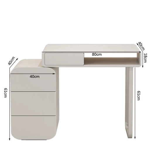 Bureau manucure pro double pour institut de beauté