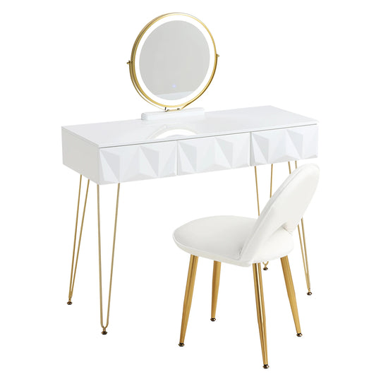 Table de manucure pro 80x40 cm avec rangements