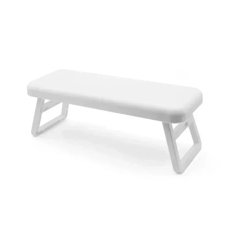 Repose main manucure pliable blanc classique