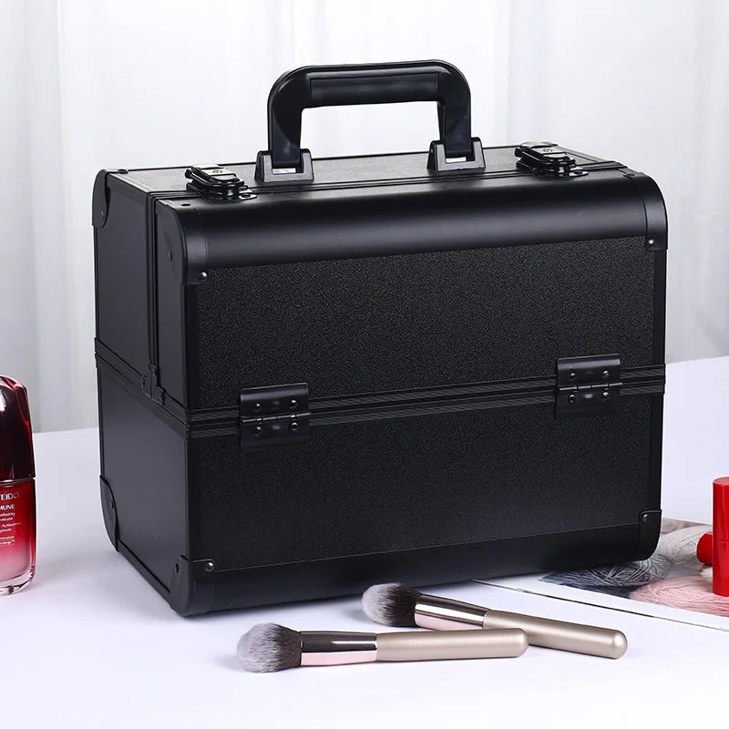 Valise professionnelle esthétique compacte full black