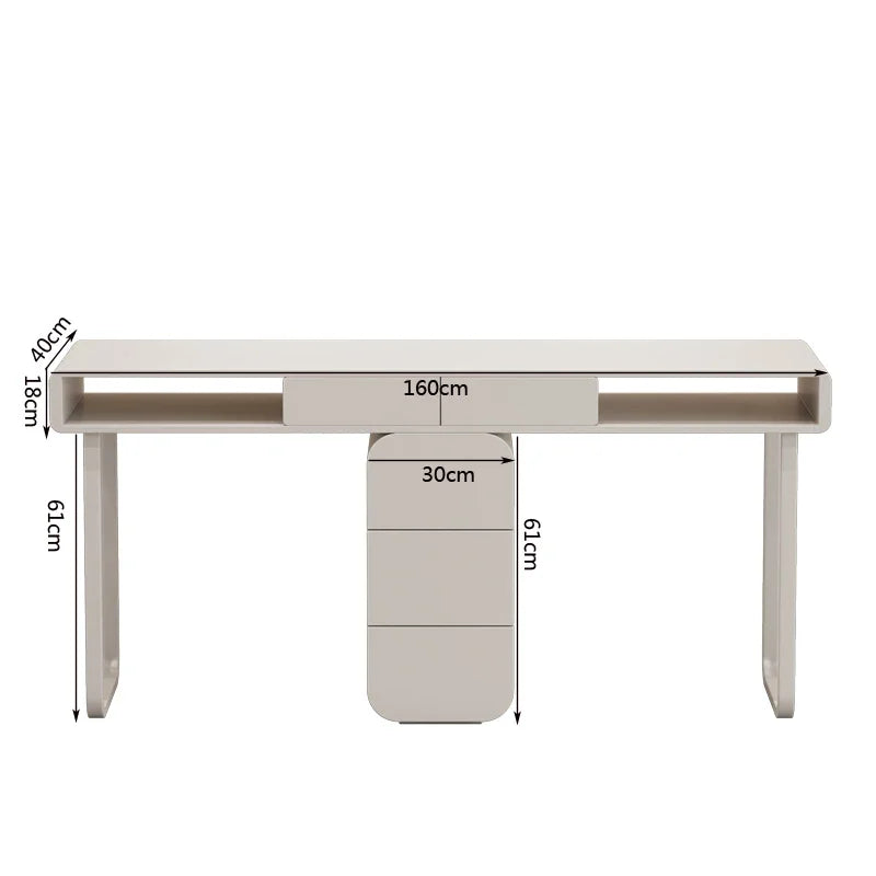 Table manucure pour institut professionnel 80x40cm