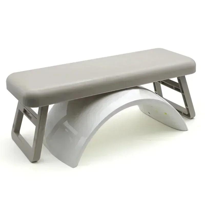 Repose main gris foncé design pliable confortable