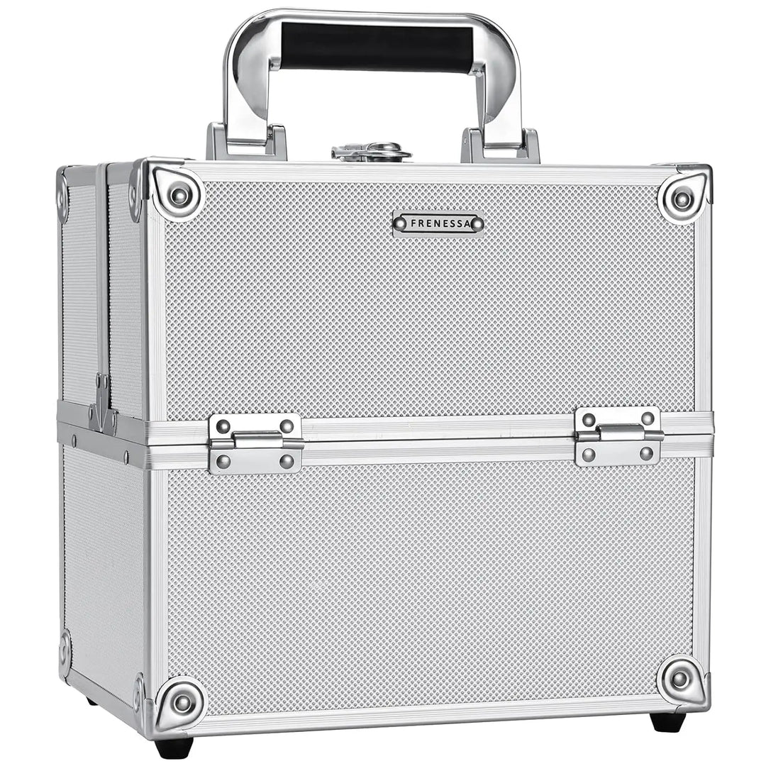 Valise manucure professionnelle portable blanc classique