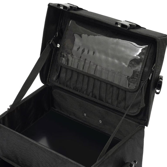 Valise esthétique souple à roulettes avec tiroirs intégrés-Nailona