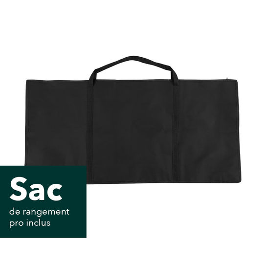 Sac de rangement pro inclus avec votre table manucure pliante