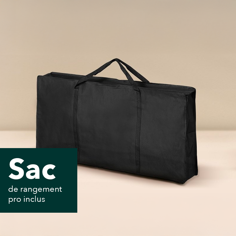 Sac de rangement pro inclus avec votre table de manucure